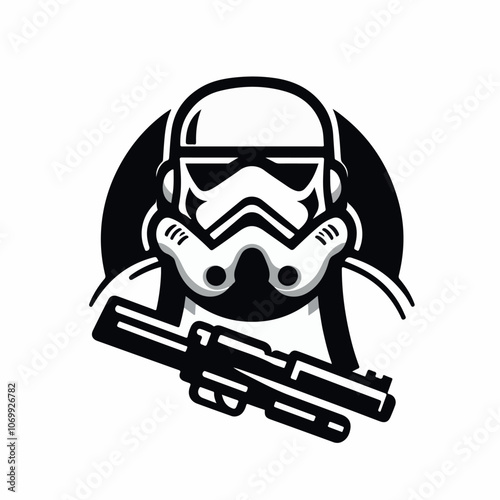 trooper logo illustration