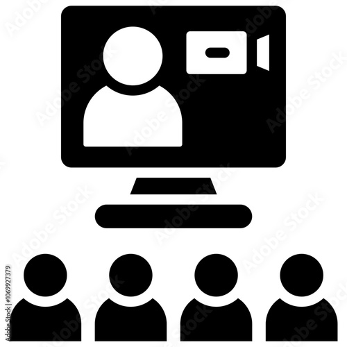 Video Conference Icon