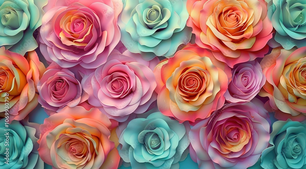 Beautiful trendy floral impressionist background. Beautiful trendy floral impressionist background.
