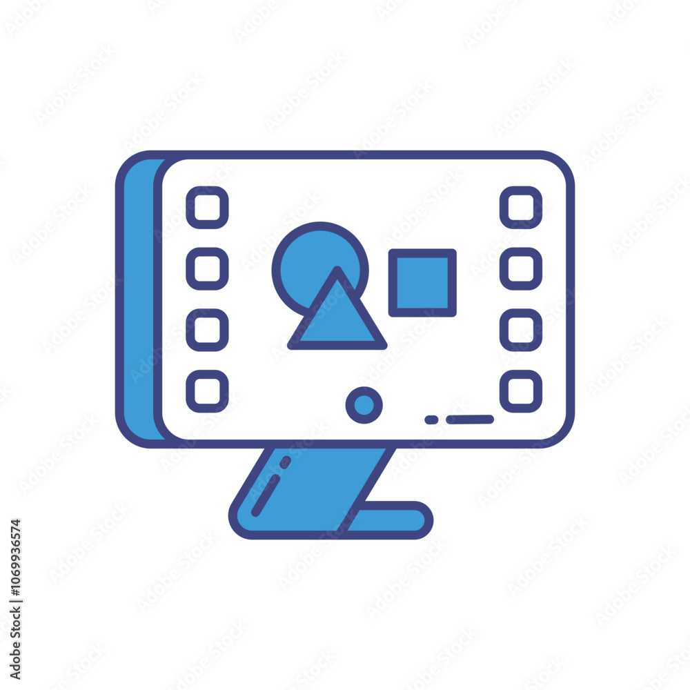 Graphic Designer vector icon stock illustration Graphic Designer vector icon stock illustration