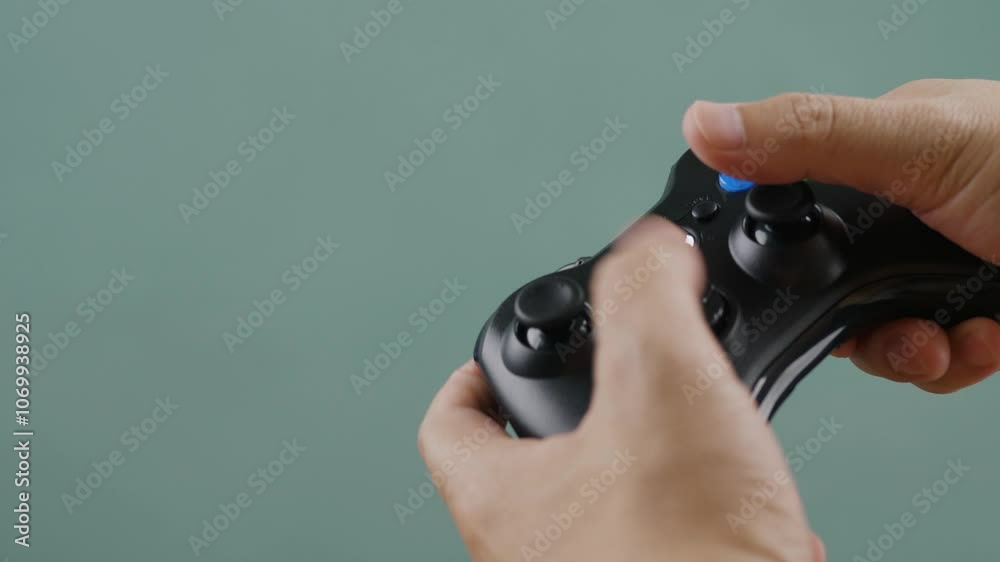 Game play and control via a retro video game remote, analog system, game joystick