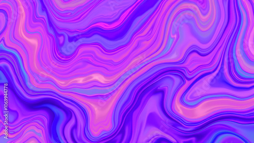 Psychedelic abstract wavy pattern