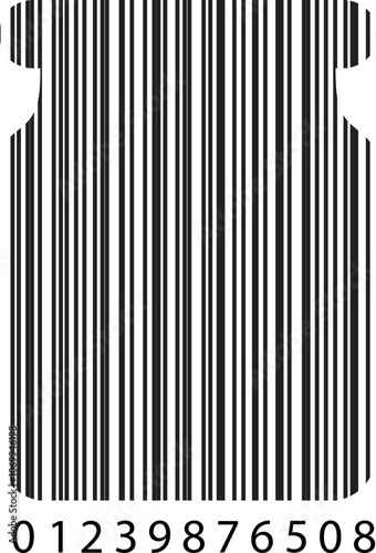 barcode business illustration vector icon