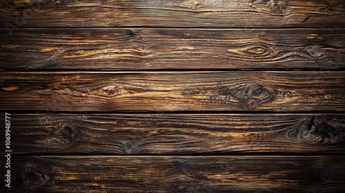 Rustic Dark Wood Plank Texture Background photo