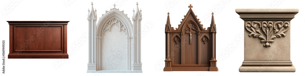 A rich collection of ornate architectural details and design elements showcasing the diverse range of classical styles from the grand A rich collection of ornate architectural details and design elements showcasing the diverse range of classical styles from the grand