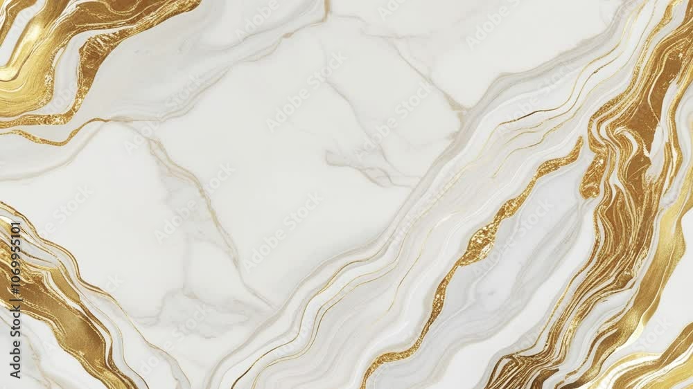 White and Gold marble texture for tile wallpaper luxurious background