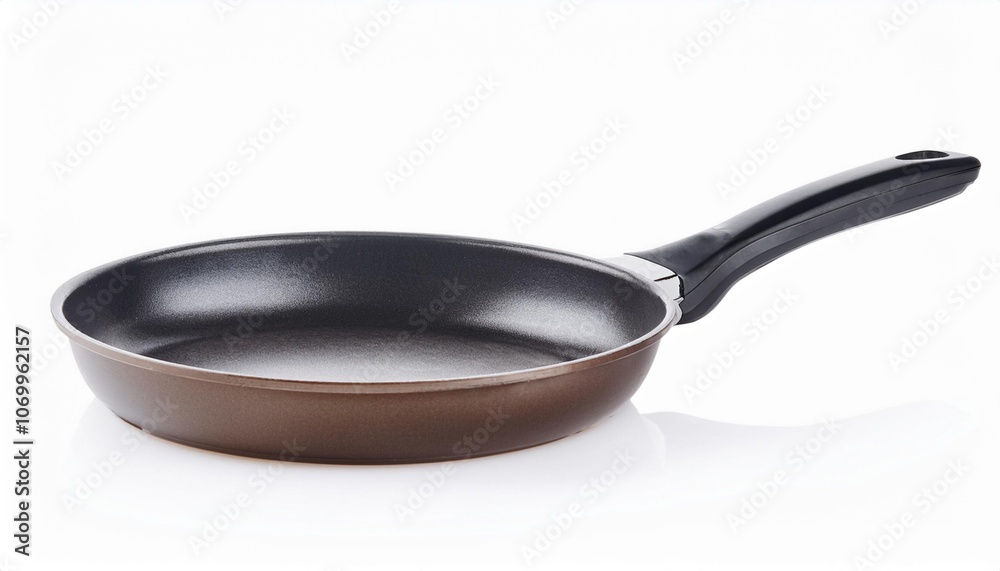 Crepe Pan on White Background Isolated. Full Shot of Kitchen Utensils. Crepe Pan on White Background Isolated. Full Shot of Kitchen Utensils.