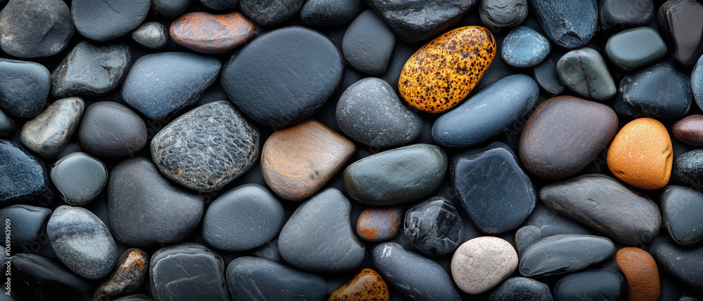 Smooth River Rocks, A Natural, Textured Beauty. Smooth River Rocks, A Natural, Textured Beauty.