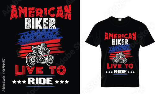 american biker live to ride