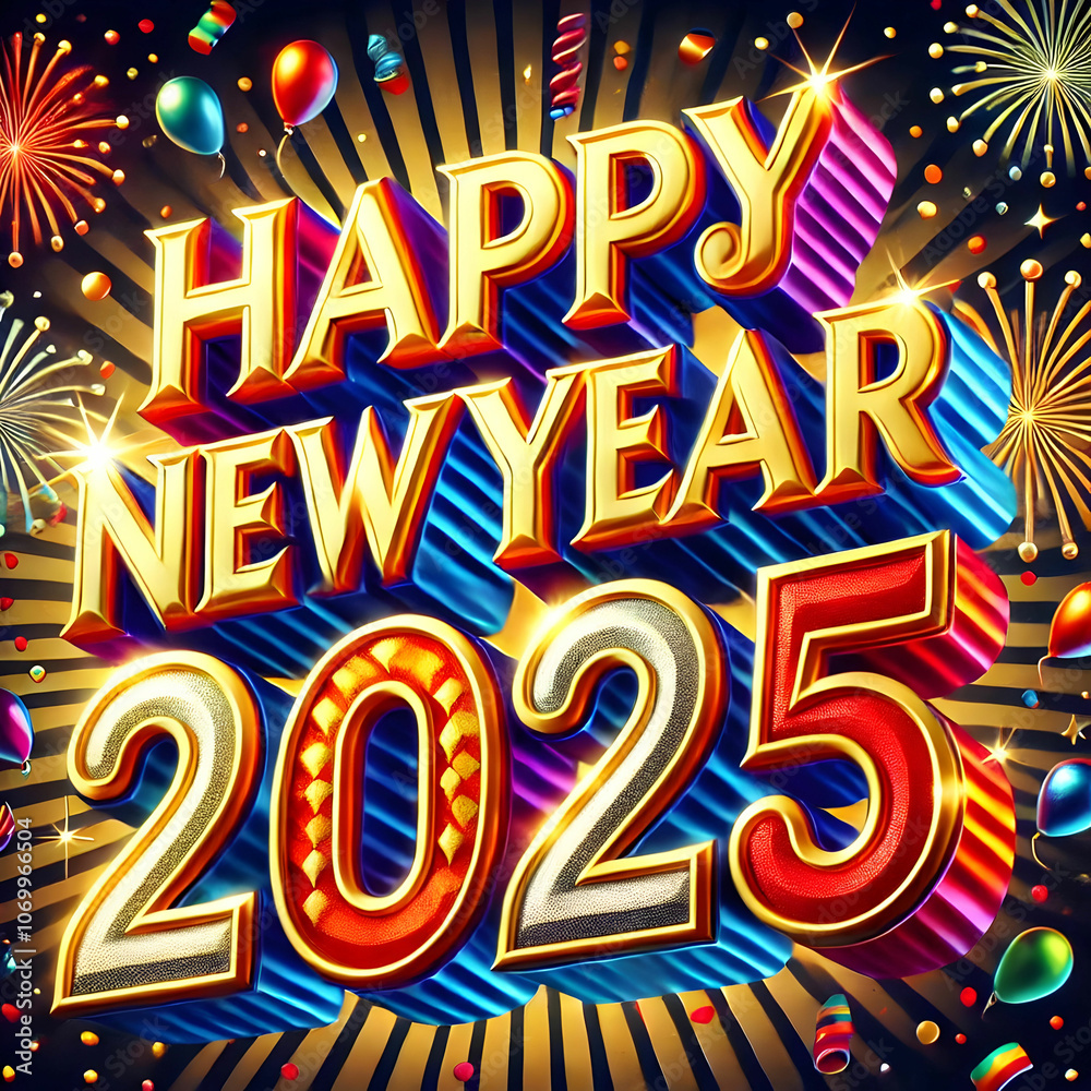 Celebrate the arrival of 2025 with joy, hope, and excitement Celebrate the arrival of 2025 with joy, hope, and excitement