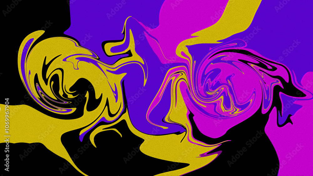 Bright orange, pink, dark purple, psychedelic, gradient, rough color, music cover dance party poster design, poster background banner design Bright orange, pink, dark purple, psychedelic, gradient, rough color, music cover dance party poster design, poster background banner design