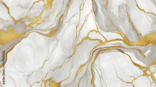 White and Gold marble texture for tile wallpaper luxurious background