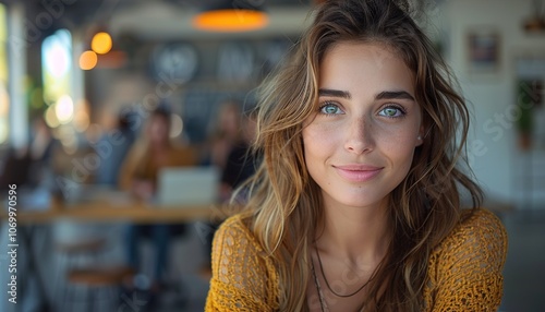 Wallpaper Mural Meeting, happy and portrait of business woman with team for planning, discussion and collaboration.  Torontodigital.ca