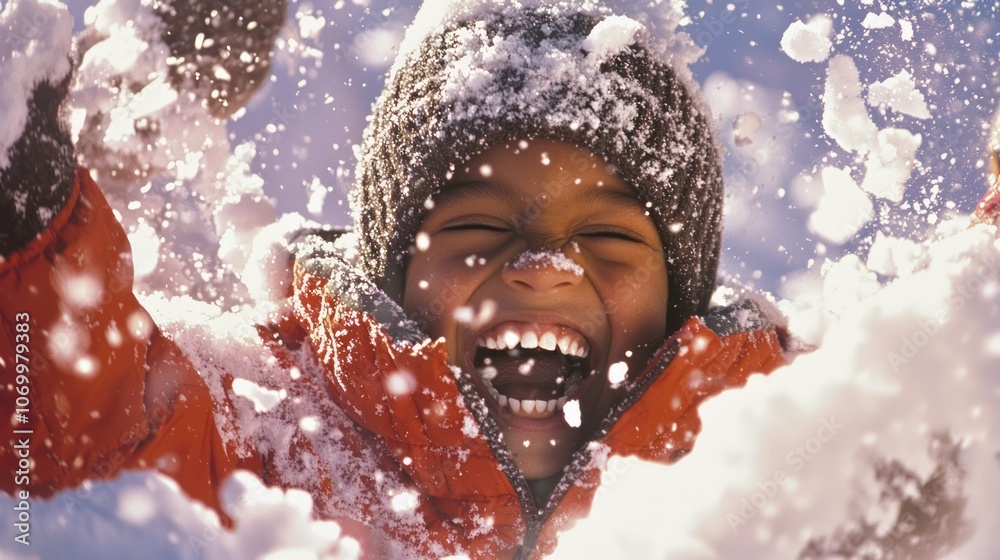 Blissful Family Fun in the Snow - Festive Winter Wonderland of Love and Togetherness Blissful Family Fun in the Snow - Festive Winter Wonderland of Love and Togetherness