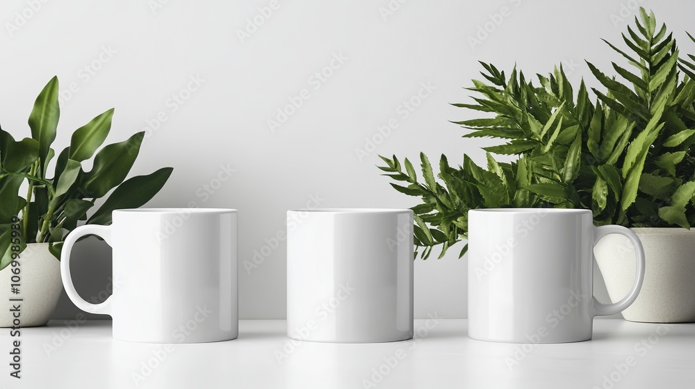 • Realistic High-Resolution Mug Mockup for Product Displays • Realistic High-Resolution Mug Mockup for Product Displays