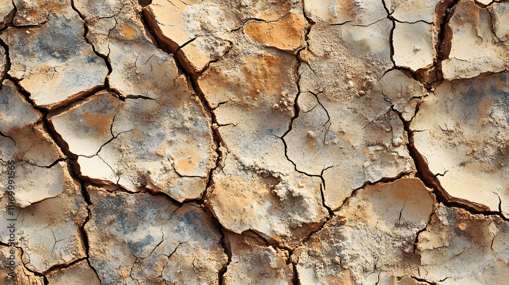 Cracked Dry Soil Texture Close-Up, Drought-Affected Earth Patterns, Natural Desert Surface Cracks, Drought Illustration, Environmental Texture Background, Nature Detail Cracked Dry Soil Texture Close-Up, Drought-Affected Earth Patterns, Natural Desert Surface Cracks, Drought Illustration, Environmental Texture Background, Nature Detail