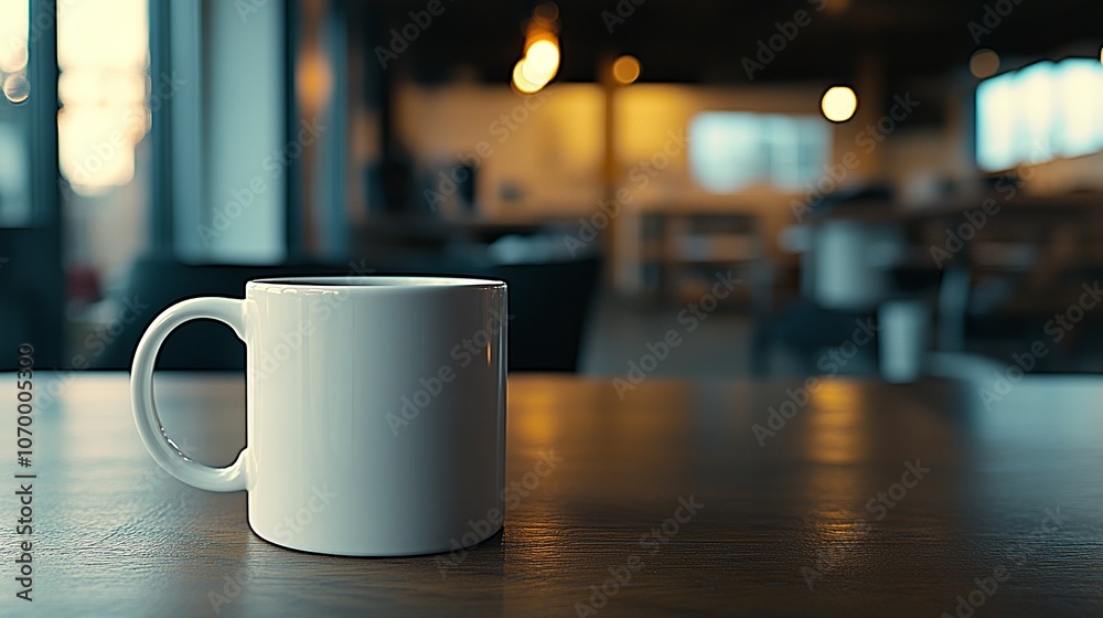 Customizable Minimalist Mug Mockup for Sublimation and Branding Customizable Minimalist Mug Mockup for Sublimation and Branding
