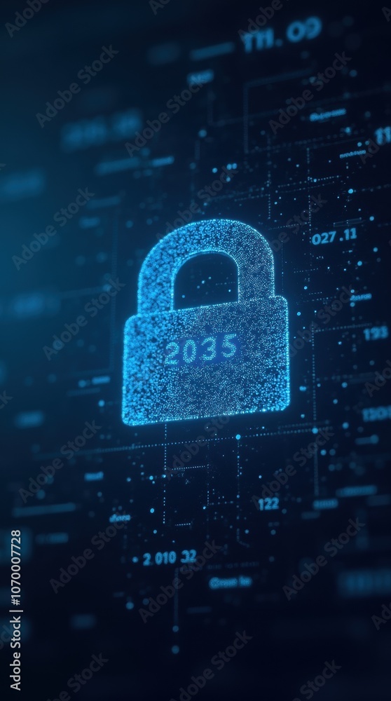 Digital Security Lock for 2035 Data Protection System Digital Security Lock for 2035 Data Protection System