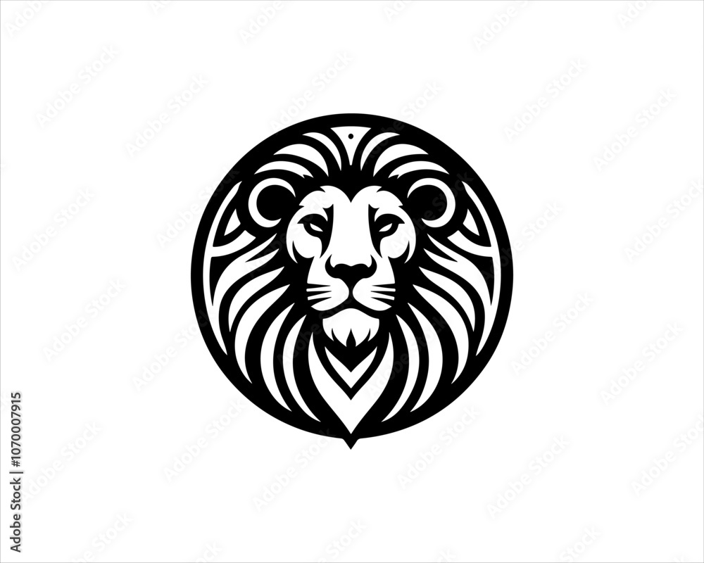 Lion head logo, lion head icon, lion face logo. Simple silhouette. Flat style. Black lion face icon logo. Logo design template. Vector illustration. Animal logotype concept. Lion head logo, lion head icon, lion face logo. Simple silhouette. Flat style. Black lion face icon logo. Logo design template. Vector illustration. Animal logotype concept.