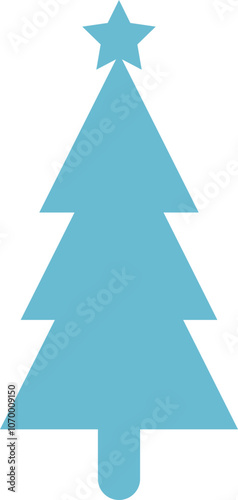 chrismas tree element illustration icon