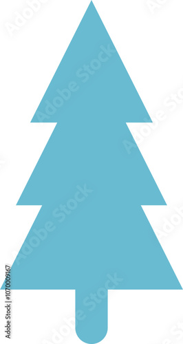 chrismas tree element illustration icon