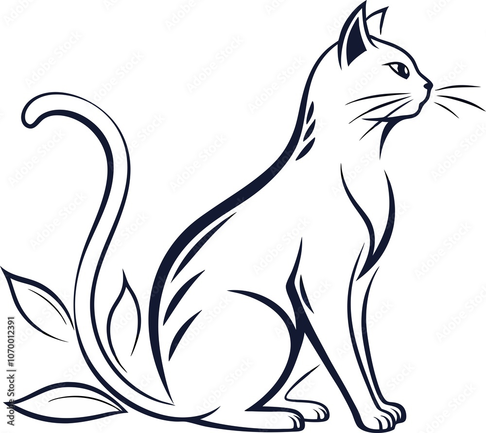 Obraz premium Cat Art 