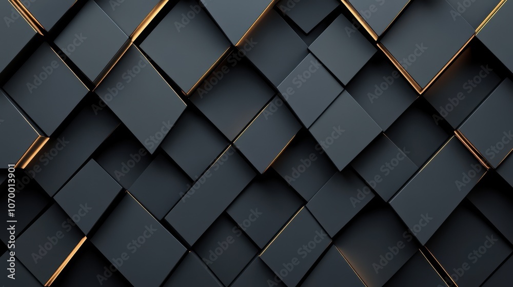 A modern abstract textured background featuring interlocking dark gray and gold geometric shapes. A modern abstract textured background featuring interlocking dark gray and gold geometric shapes.