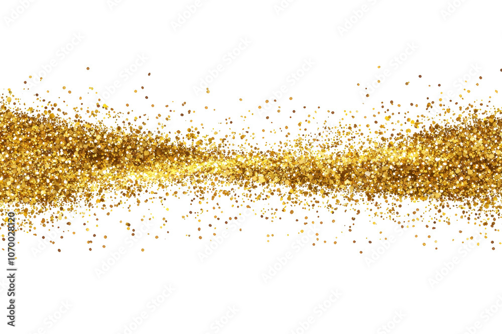 Vibrant golden glitter texture, perfect for festive backgrounds, luxurious designs, and celebration themes in stunning detail.