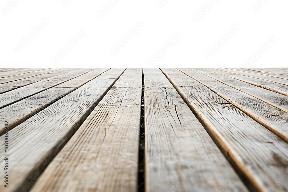 Decks isolated on white background, close up Decks isolated on white background, close up