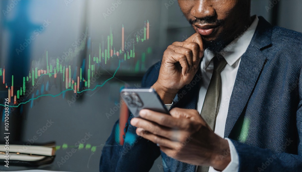 a stock market investor. By using a smartphone, a stock market investor. By using a smartphone,