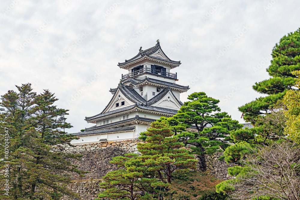 高知城 天守の風景 高知城 天守の風景