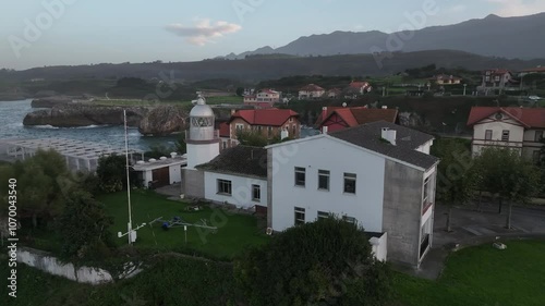 Wallpaper Mural Faro de Lastres en Asturias España Torontodigital.ca