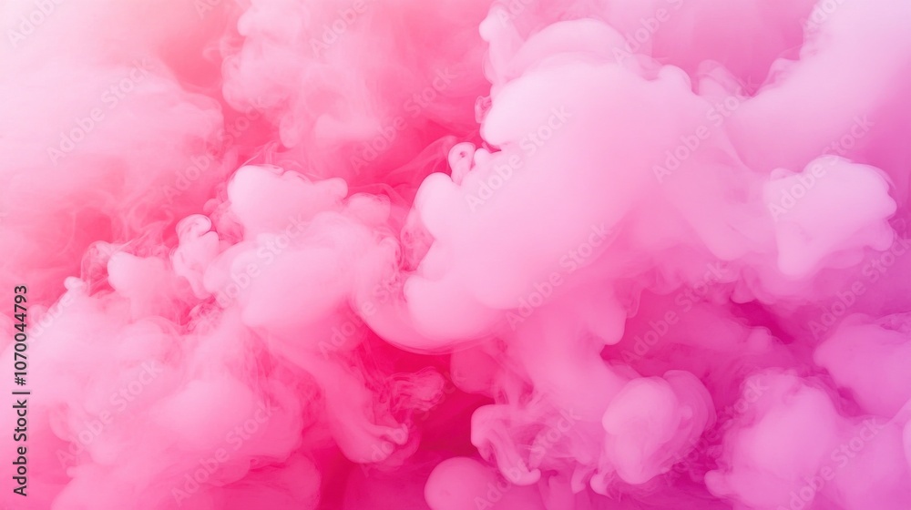 A vibrant swirl of pink smoke creating a dreamy and ethereal atmosphere. A vibrant swirl of pink smoke creating a dreamy and ethereal atmosphere.