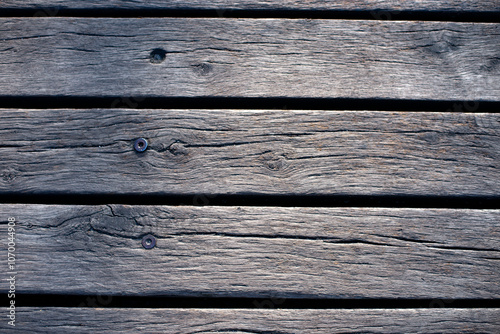 an old  wooden wall with  nails 