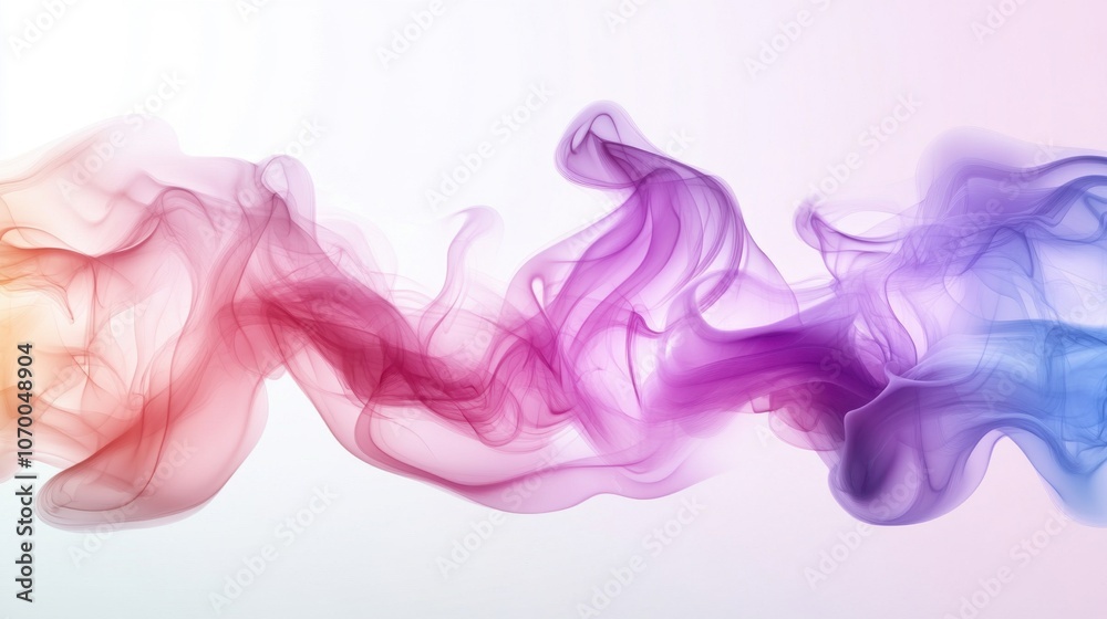 Captivating swirls of colorful smoke in shades of pink, purple, and orange create a dreamy, ethereal atmosphere. Captivating swirls of colorful smoke in shades of pink, purple, and orange create a dreamy, ethereal atmosphere.