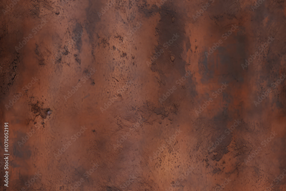 Processed collage of rust metal table surface texture. Background for banner, backdrop or texture