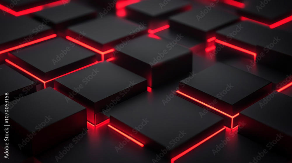 Modern Dark geometric pattern with rainbow lines background Modern Dark geometric pattern with rainbow lines background