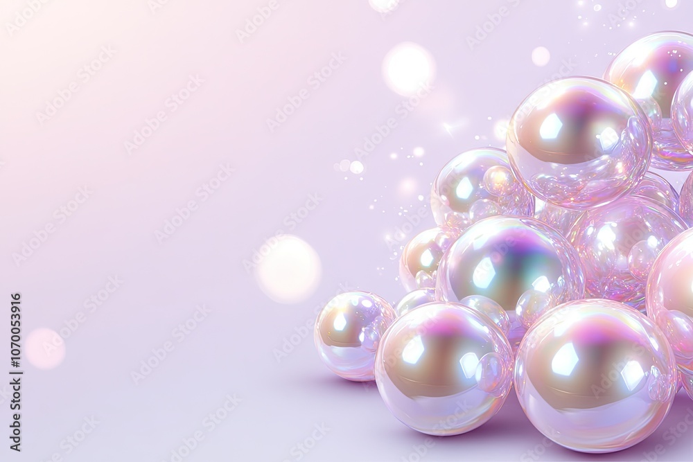 Create an elegant logo mockup with a luxurious pearl white background featuring a soft iridescent glow for a high-end aesthetic Create an elegant logo mockup with a luxurious pearl white background featuring a soft iridescent glow for a high-end aesthetic