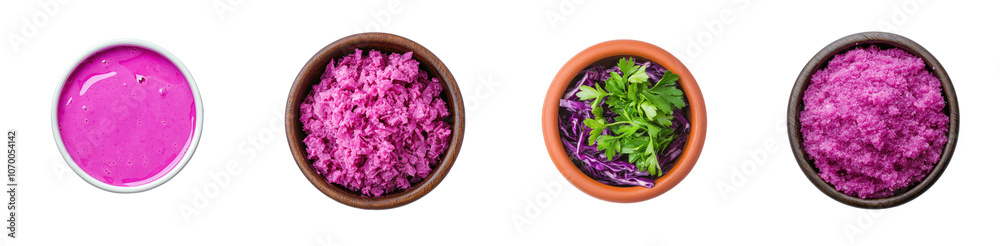 Background of transparent salad with beetroots Background of transparent salad with beetroots