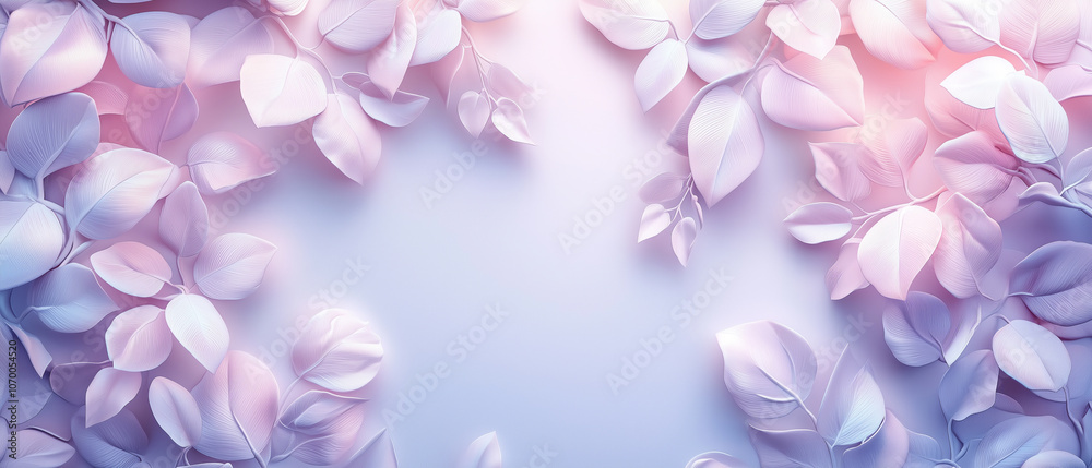 Pink and Purple Floral Background. Pink and Purple Floral Background.