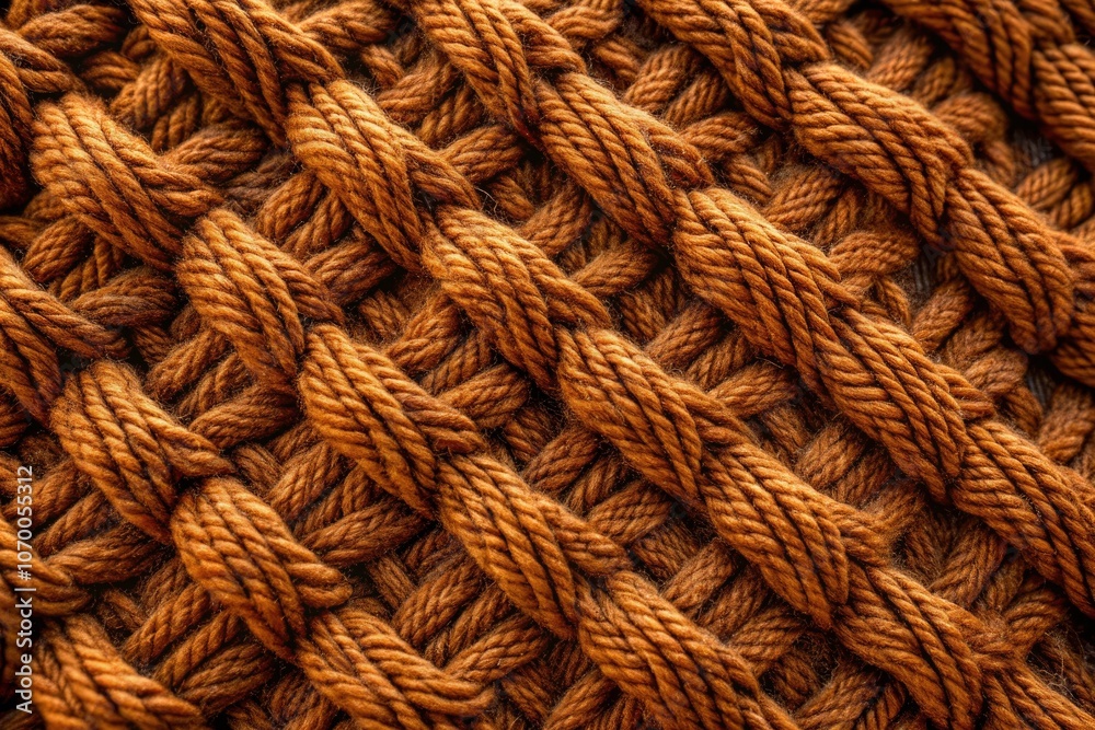 Textured Brown Woolen Fabric with Intricate Knit Design - Cozy Knits, Warm Textiles, Fabric Patterns, Crafting Inspiration, Home Decor, Fashion Material Textured Brown Woolen Fabric with Intricate Knit Design - Cozy Knits, Warm Textiles, Fabric Patterns, Crafting Inspiration, Home Decor, Fashion Material