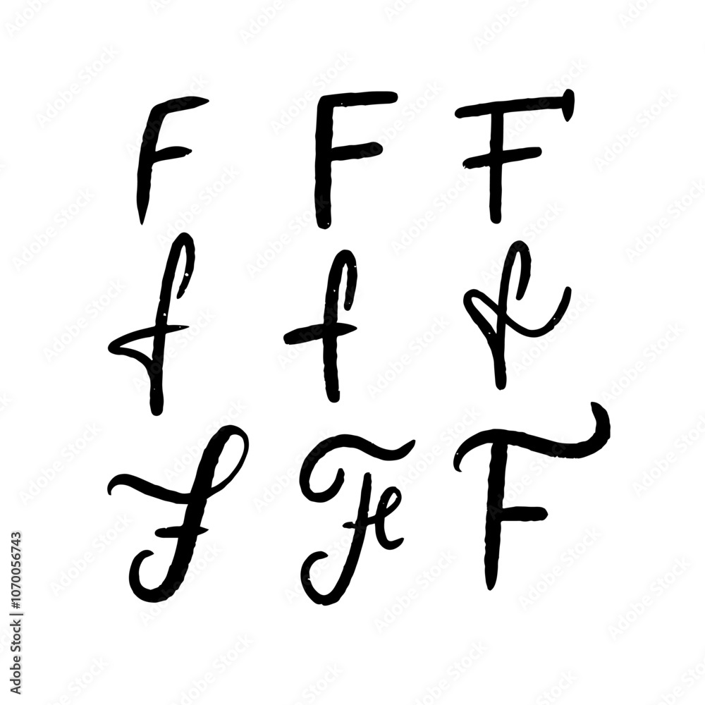Explore a variety of stunning and stylized Letter F designs suitable for all creative projects Explore a variety of stunning and stylized Letter F designs suitable for all creative projects