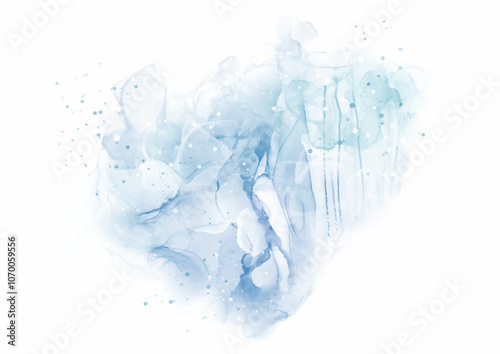 Elegant minimal hand painted watercolour background 