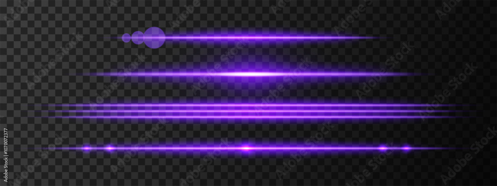 Purple light glare beam. A sharp horizontal beam reflection. Sci-fi designs, light transitions, or futuristic effects. Glowing light streaks and neon effects. Dynamic shine wallpaper background Purple light glare beam. A sharp horizontal beam reflection. Sci-fi designs, light transitions, or futuristic effects. Glowing light streaks and neon effects. Dynamic shine wallpaper background