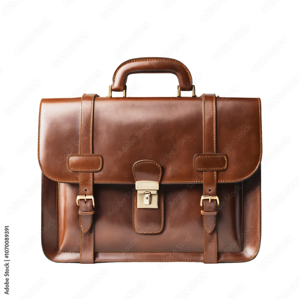 custom made wallpaper toronto digitalBrown leather briefcase on transparent background