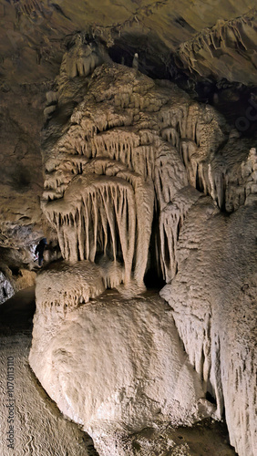 interior of Skocjanske jame cave, Slovenia photo