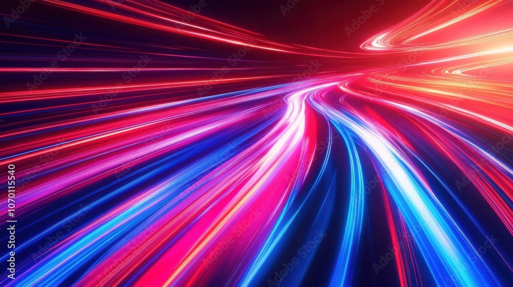 The Colorful Light Trails The Colorful Light Trails