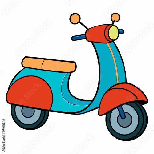 scooter illustration