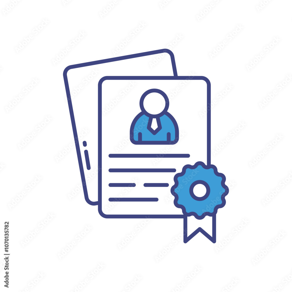 Experience vector icon stock illustration Experience vector icon stock illustration