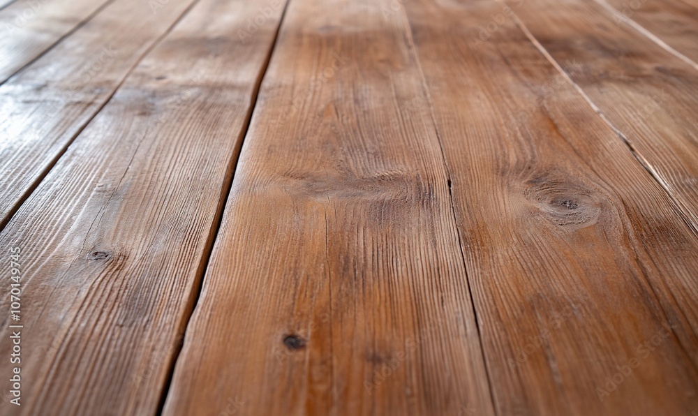 Close-up view of a wooden floor with a rustic texture. Close-up view of a wooden floor with a rustic texture.